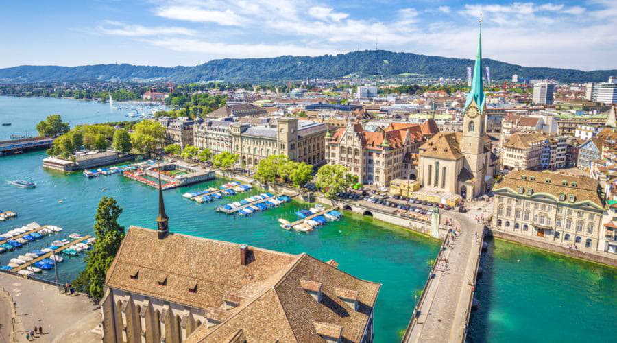Wat zijn de populairste voertuigkeuzes in Zürich?
